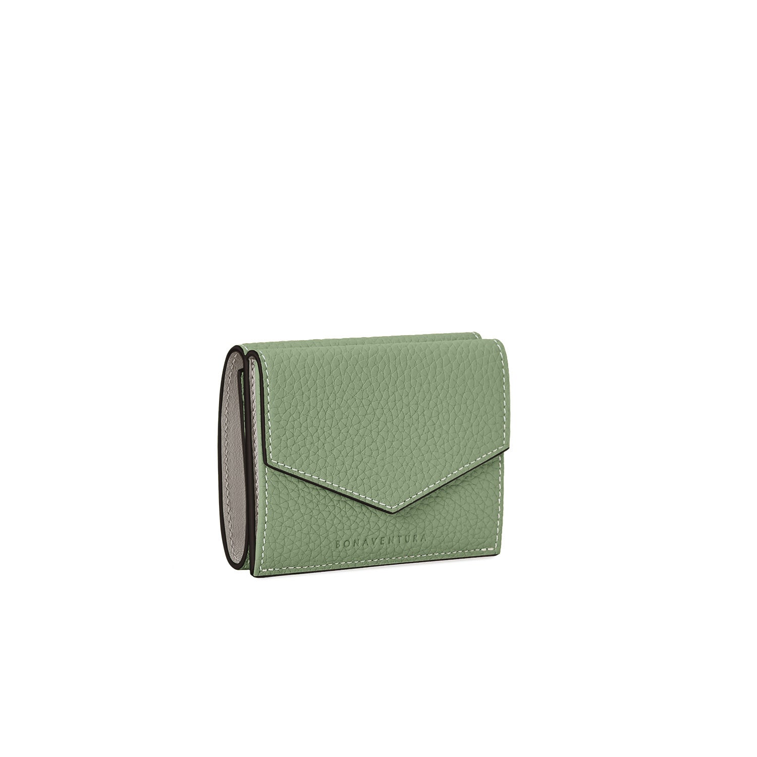 Small Wallet Shrink Leather (Atmos Green)