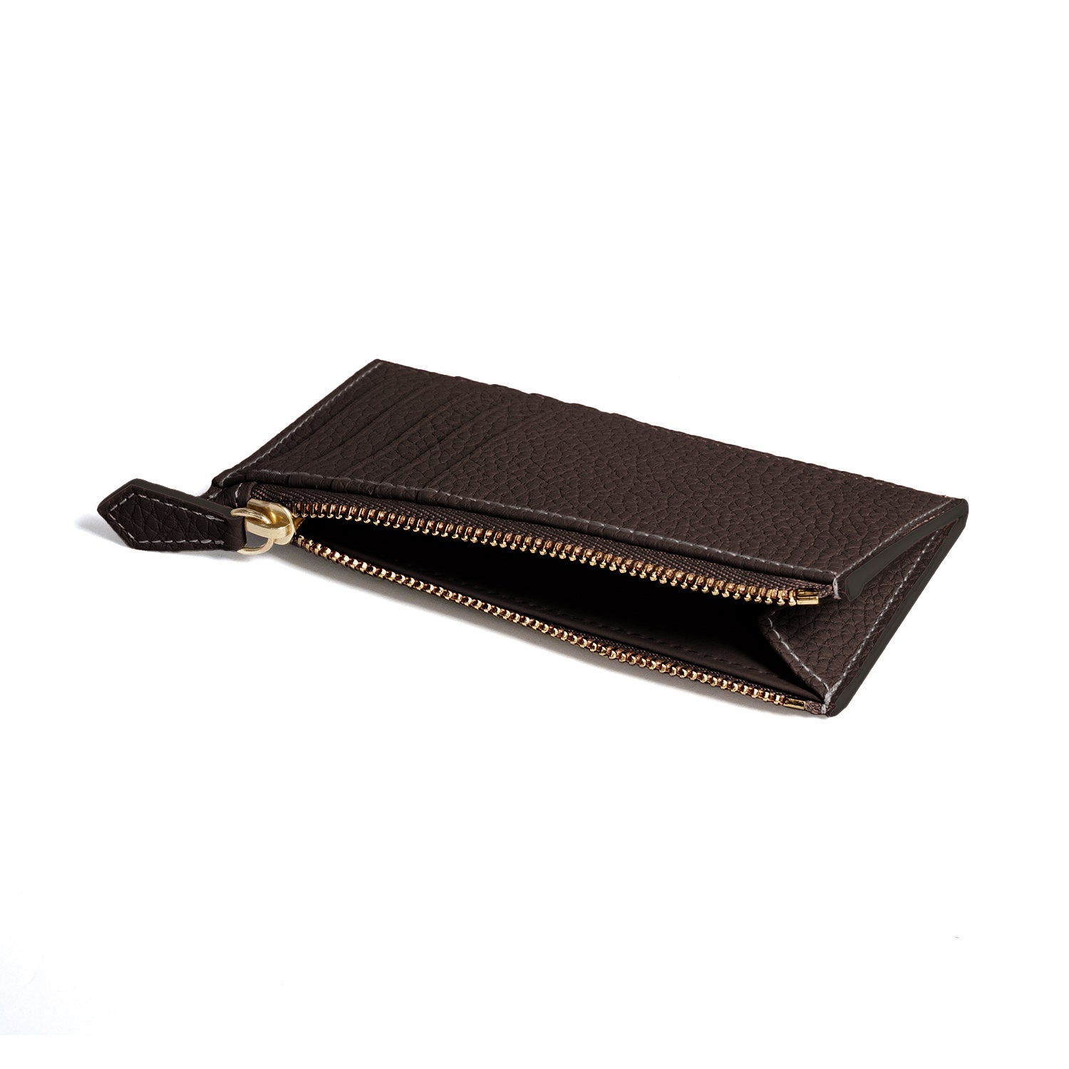 Mini Zip Wallet Shrink Leather