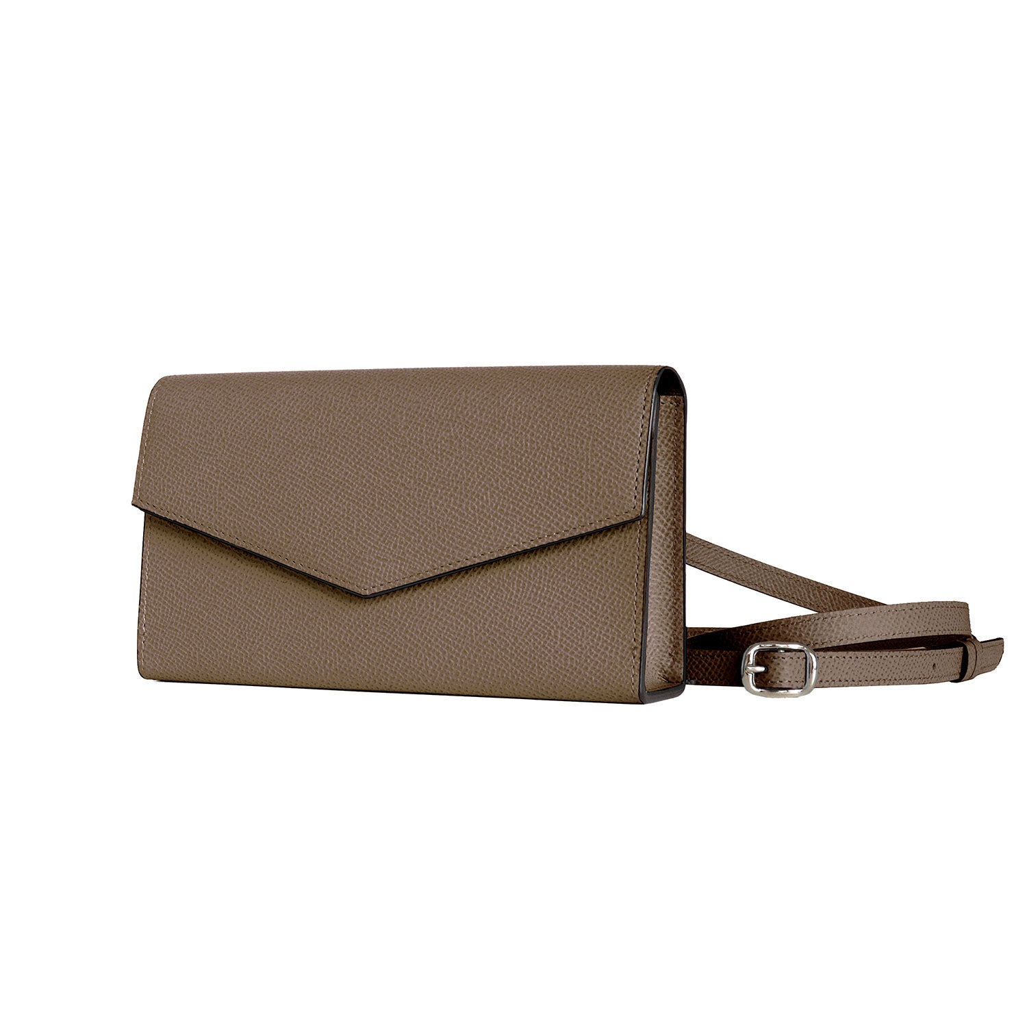 Crossbody Waist Bag Nobile Leather (Etoupe)