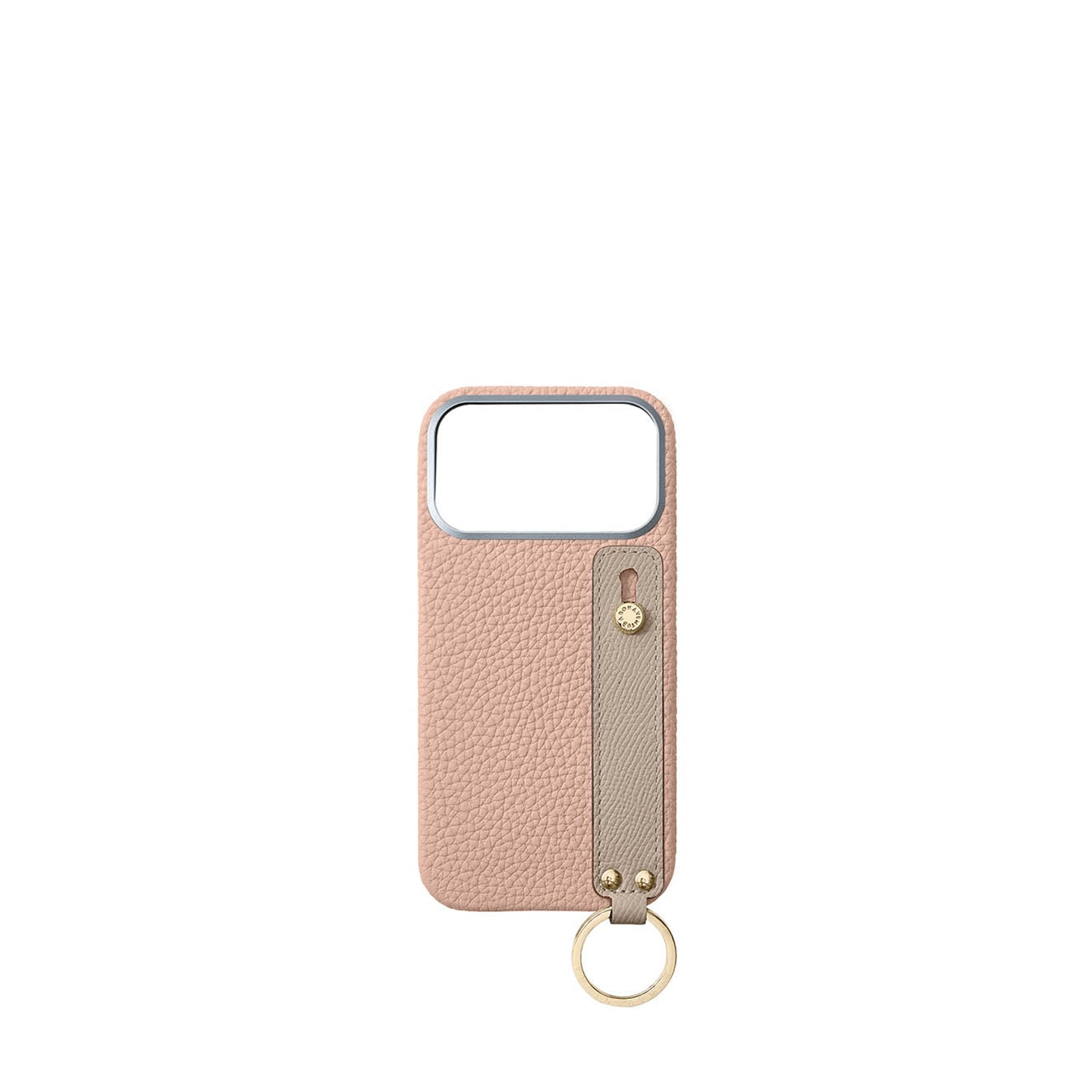 <tc>iPhone</tc> 17 Pro Max-bagcover med håndtag i krympelæder