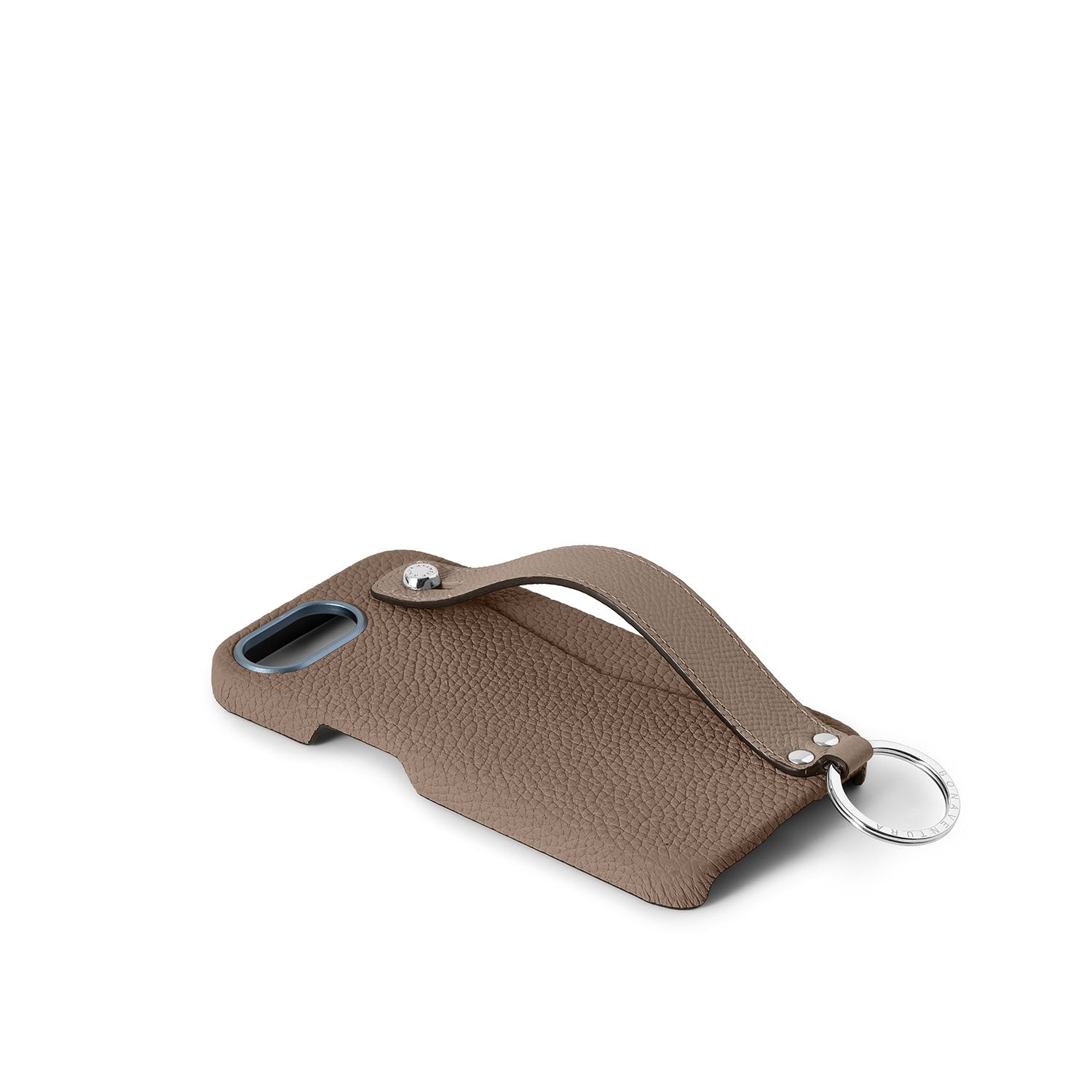 iPhone 17e / 16e Back Cover Case with Handle Shrink Leather