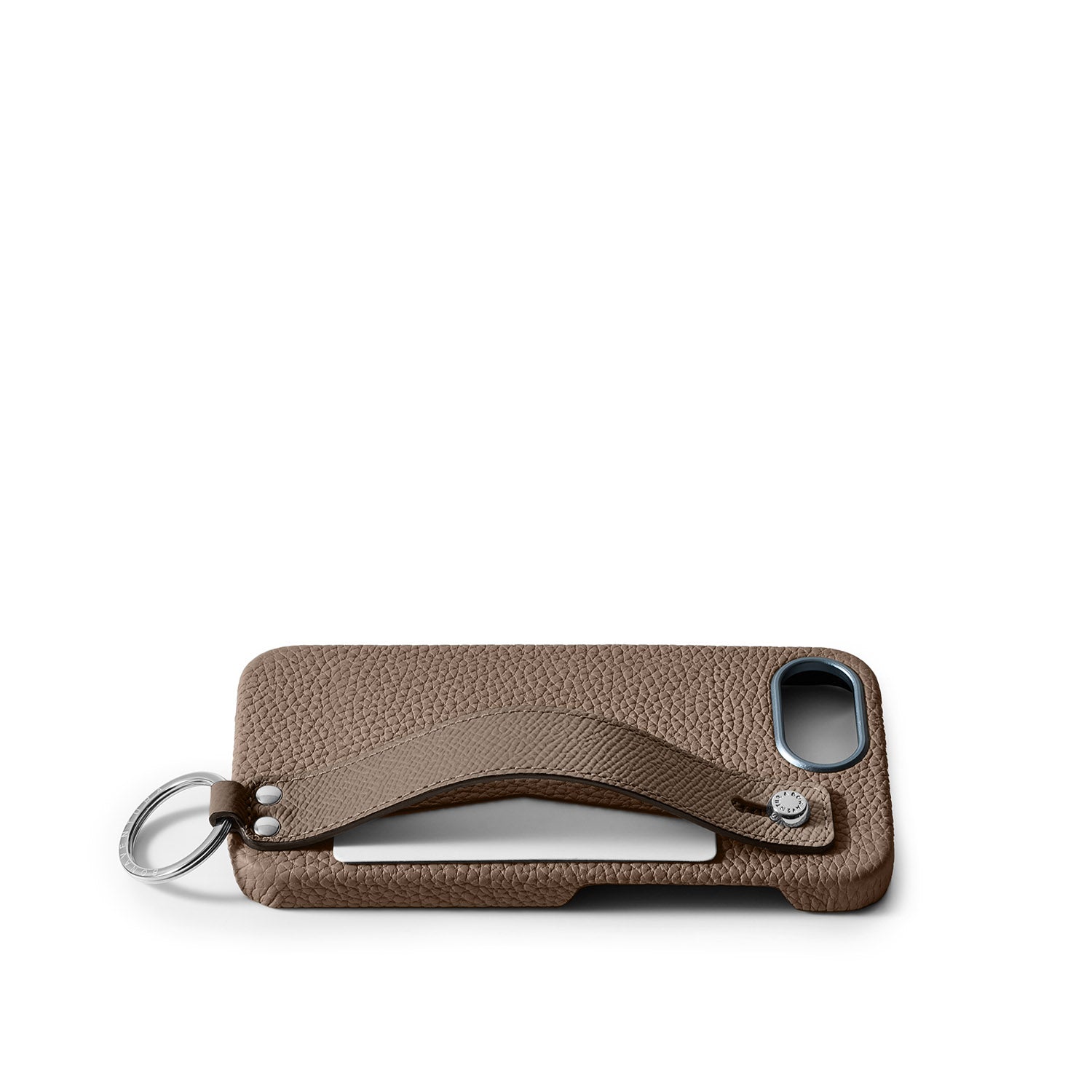 iPhone 17e / 16e Back Cover Case with Handle Shrink Leather